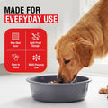 Loving Pets Dolce Luminoso Dog Bowl, Non-Skid Plastic Bowl