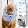 Adjustable Recovery Collar - Lightweight, Waterproof & Soft for Cats & Dogs - Prevents Licking Wounds (S)