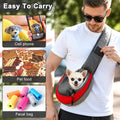 Pet Sling Carrier for Small Dogs Cats, Fits Pets Up to 5 lbs
