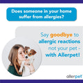 Allerpet Dog Dander Remover w/Free Mitt & Sprayer, Dry Skin Relief (12oz)