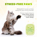 ZENO Hemp Calming Chews for Cats Anxiety 200 pcs - for Travel, Stress, Check-up, Barking or Grooming - Feline Anxiety Relief - Cat Calming Treats - Salmon