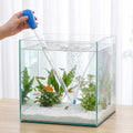 27.7in Extra Long Turkey Baster for Aquarium 50ml Baster Syringe Aquarium Water Changer Siphon for Fish Tank Cleaning Wa