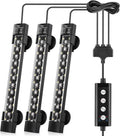 hygger Dual-Channel Controller Submersible Aquarium LED Light, 24/7 Mode Full Spectrum Hidden Fish Tank Light with 3 Row