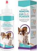 Dog Ear Cleaner, Upgraded Dogs & Cats Ear Powder for Easy Hair Removal, Pets Ear Infection Relief, Soothes Itchy Ears & 