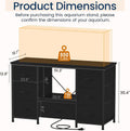 Snughome 55-75 Gallon Aquarium Stand with Power Outlet, Heavy Duty Fish Tank Stand with 7 Drawers, 8-Leg Reinforced Meta