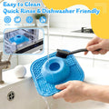 Slow Feeder Dog Bowls & Lick Mat for Liquid and Thick Treat, Anti-Slip Dog Lick Bowl with Interactive Rolling Ball, 5/6 