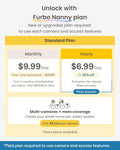 Furbo [New Mini 360° Camera + Mini Cam [New Subscription Required at Setup] (2-Camera Bundle Nanny Subscription): Pet Sa