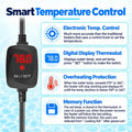Thumb-Sized 15W Super Mini Aquarium Betta Heater with Digital Display Thermostat