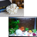 Besimple Pack of 2 Artificial Coral Ornament, Aquarium Resin Coral Decor Underwater Sea Plants Fish Tank Decoration Aqua