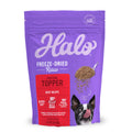 Halo Freeze Dried Raw Dog Food Topper, Beef Recipe, 100% Protein Source, For Natural Energy, Real Meat Topper, 3.5 Oz Pouch