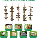 KATUMO Rabbit Chew Toys, Bunny Toys Apple Wood Grass Timothy Treat