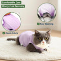 kzrfojy Cat Surgery Recovery Suit Cat Onesie for Cats After Surgery Spay Surgical Abdominal Wound Skin Diseases E-Collar