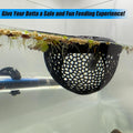 Aquarium Floating Betta Fish Skins, Betta or Shrimp Feeder, Cave and Hammock, Small Fish Feeding Rings, Aquarium Hiding 