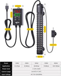 SEAOURA 800W Aquarium Heater for 100-180 Gallon Tank Thermostat Temp Probe