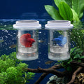 2 Pieces Breeder Box for Fish Tank, Floating Plastic