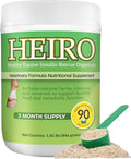 HEIRO Healthy Equine Nutritional Supplement for Horses, Herbal Blend with Magnesium and Vitamin E, Daily Metabolic Suppo