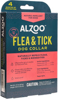 ALZOO Flea & Tick Collar for Dogs, Large 40+ lb