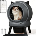 Automatic Litter Box, ZHMZ E2 Self Cleaning Litter Box for Multiple Cats