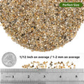5 lbs Aquarium Coarse Sand, 1/12'' Premium Gravel and Substrate
