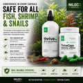 NilocG ThriveCaps Aquarium Root Fertilizer for Planted Tanks, 60 Caps