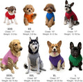Chol&Vivi Dog Shirt Clothes, 2pcs Shirt for Large Size Dog, Blank Pet Cotton Sleeveless Apparel Soft and Lightweight, Ta