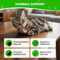 Cat Hairball Relief with Psyllium Seed Husk and Vitamins