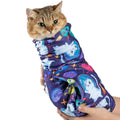 Paw Legend 27.6" Cat Wrap for Grooming Cat Wrap for Cutting Nails Cat Restraint for Nail Clipping Self Adhesive Blanket Restraint Cloth for Cats Within 15lbs
