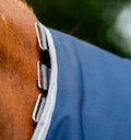Amigo® 1200D Plus Turnout 0g - Navy/Titanium Grey & Silver, 78 inches