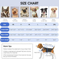 Queenmore Cold Weather Dog Coats Loft Reversible Winter Fleece Dog Vest Waterproof Pet Jacket Available in Extra Small, 