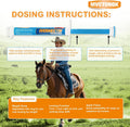 Ivermectin Paste 1.87% for Horses, Apple Flavor, 6.08g (3 Pack)