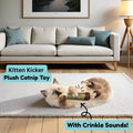 Nestpark Cat Doobie Catnip Cat Toy - Crinkle Kitten Kicker with Extra Strong Catnip - Funny Interactive Cat Toy Indoor Cat Gifts