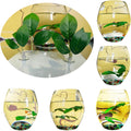 Fish Leaf Pad Fish Tank Accessories Aquarium Décor Simulating 3 pcs Adjustable Plastic Plants Betta Natural Habitat Play
