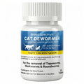 Broad Spectrum Dewormer for Cats and Kittens – Praziquantel and Pyrantel Pamoate Tablet, – Removes Tapeworm, Roundworm & Hookworm – Fast Acting Formula (50 Tablets)