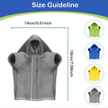 Lizard Clothes for Bearded Dragons Reptile Apparel Handmade Cotton Material Hoodies Gift for Lizards, Bearded Dragons, C