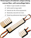 Clysoru Dog Tug Toy Tough Jute Bite Pillow Lasting Training Equipment Puppy to Large Dogs Interactive for Large and Smal