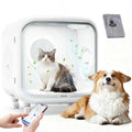 Upgrade 75L Large Automatic Cat Dryer Box with Pet Towel -360° Rapid Drying and APP Control, Smart Safe Temperature & Overheat Protection, Ultra-Quiet & Grooming Box for Cats and Small Dogs