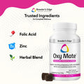 Breeder's Edge Oxy Mate Dog Prenatal Vitamins, Comprehensive Supplement for Pregnant Dogs and Cats Enriched with Essential Nutrients for Healthy Moms & Litters, Soft Chews - 60ct Medium & Large Dog