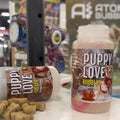Puppy Love: Treat Play Love Duo - Gingerbread - 4oz Scented Bubbles & 1.78oz Flavored Treats - Dog Interactive Toy & Cru