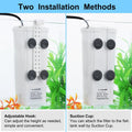 DaToo Aquarium Power Filter In-Tank Ultra Silent Small Fish Tank Filter 3W For Aquarium 1 to 10 Gallon Tank, 1 Yr Warran