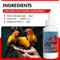 Morning Bird Calcium Plus Liquid 2 Fl Oz - Wellness and Breeding Support