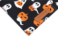 Realeaf Halloween Dog Bandanas 2 Pack, Reversible Orange Pumpkin Pet Scarf for Boy and Girl, Premium Durable Fabric, Hol