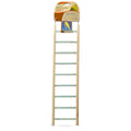 Penn-Plax Bird-Life Trimmer Plus Cement & Wood 9 Step Ladder – Cement Made from Crushed Sea Shells – Great for Small Birds (BA243)