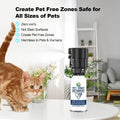 Pet Spray Deterrent System [2 Pack] Motion Activated Cat Deterrent Spray | Automatic Cat Deterrent Spray for Cats & Dogs