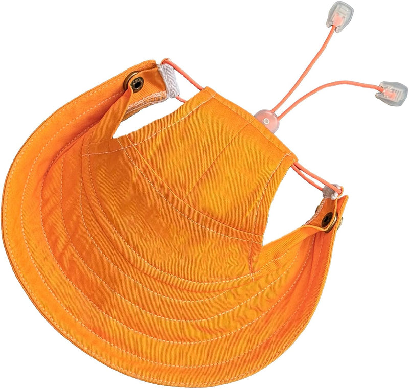 Tie-Dye Dog Baseball Hat with Ear Holes, Adjustable Summer Sun Cap for Pets