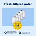 PetSafe Ion-X Pet Fountain Replacement Filters, Pack of 4