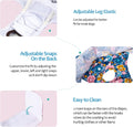 CuteBone Female Dog Diapers with Skirts 3 Pack Reusable Puppy Dresses Pants for Heat Cycle Period QBD11S