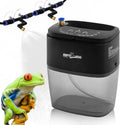 REPTI ZOO 800ml Portable Mister Fogger for Reptile Tank Enclosure - Terrarium Misting System With 2 Nozzles for Amphibia