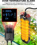 AQQA Aquarium Heater 800W/1000W/1200W/1400W Fish Tank Heater