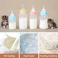 Puppy Kitten Nursing Bottle 3.4oz - Small Animal Feeding Kit with Nipples | Hand Feeding Supplies for Puppies, Kittens, 