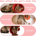 Cat Recovery Collar Cute Flower 2Pcs, L 10.2-12.2"